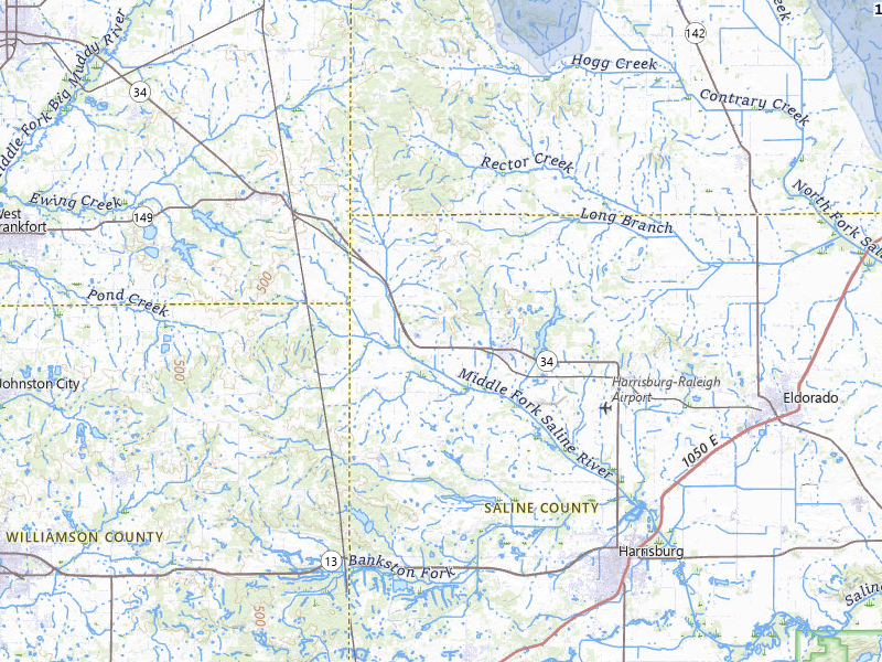 NEXRAD radar-signature map of the hail storm over Galatia, IL on Jul 26, 2026