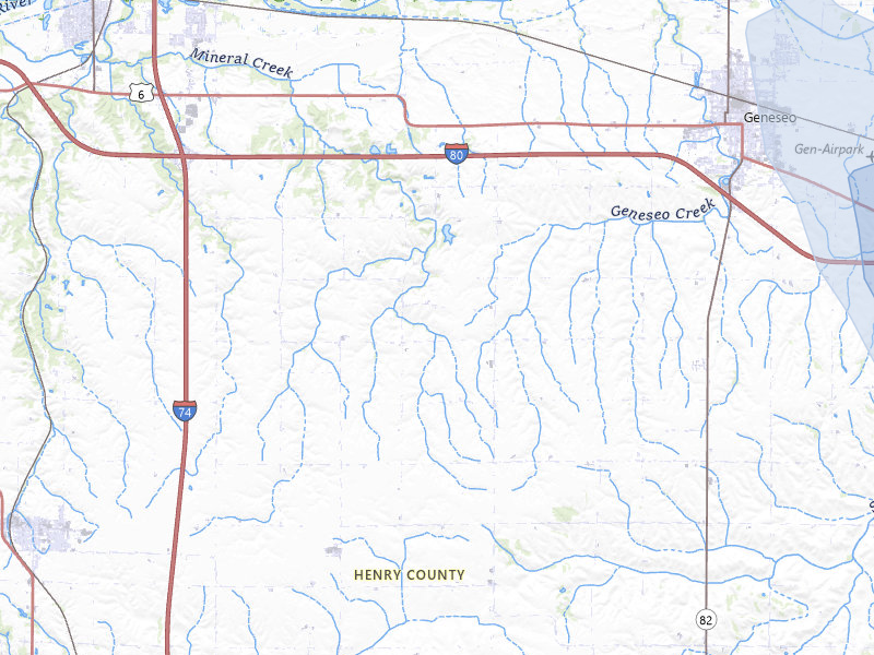 NEXRAD radar-signature map of the hail storm over Geneseo, IL on Aug 7, 2026