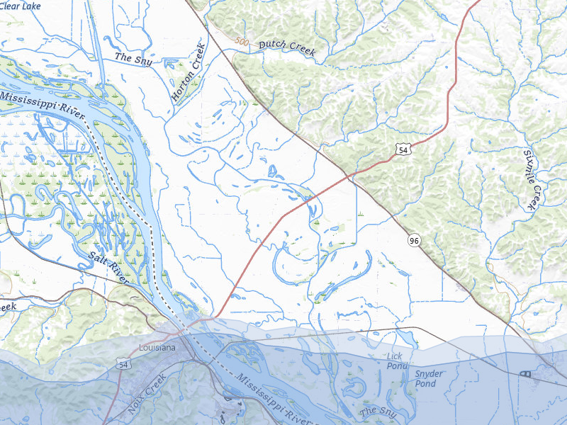 NEXRAD radar-signature map of the hail storm over Rockport, IL on May 3, 2026
