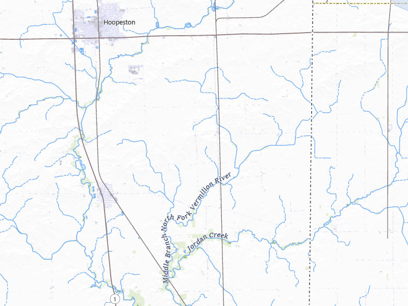 NEXRAD radar-signature map of the hail storm over Rossville, IL on Jul 27, 2026