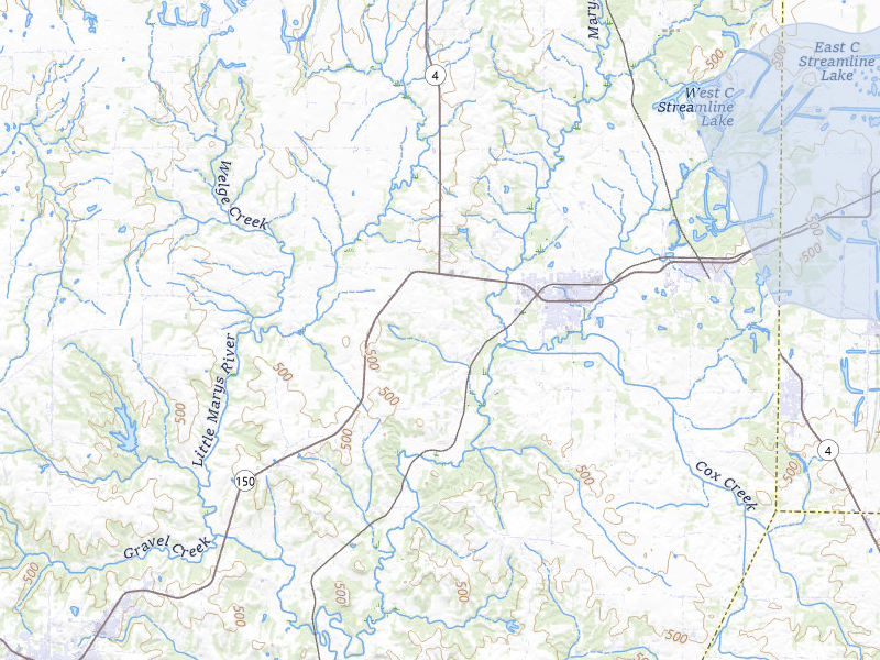 NEXRAD radar-signature map of the hail storm over Steeleville, IL on Jun 1, 2026