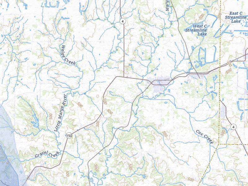 NEXRAD radar-signature map of the hail storm over Steeleville, IL on Jun 25, 2026