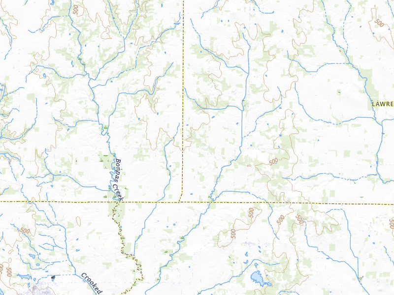 NEXRAD radar-signature map of the hail storm over Sumner, IL on Jul 26, 2026