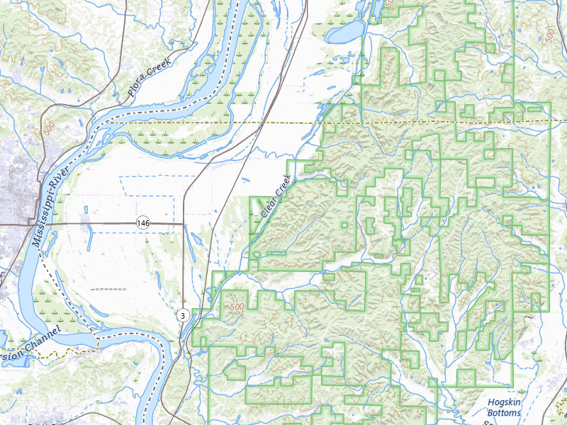 NEXRAD radar-signature map of the hail storm over Thebes, IL on Jul 31, 2026