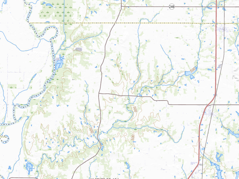 NEXRAD radar-signature map of the hail storm over Fairbanks, IN on Jun 9, 2026