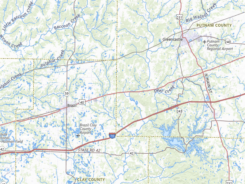 NEXRAD radar-signature map of the hail storm over Reelsville, IN on Jun 9, 2026