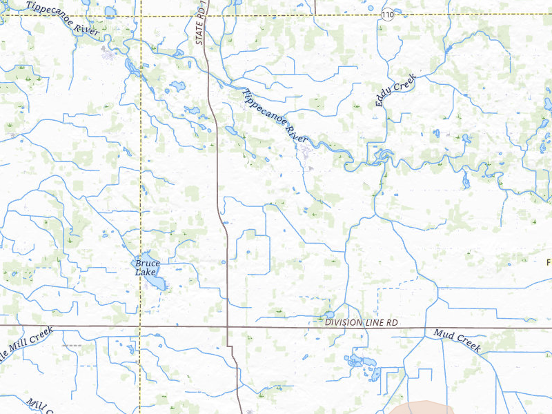 Radar-estimated hail-size map of the storm over Rochester, IN on Mar 31, 2026