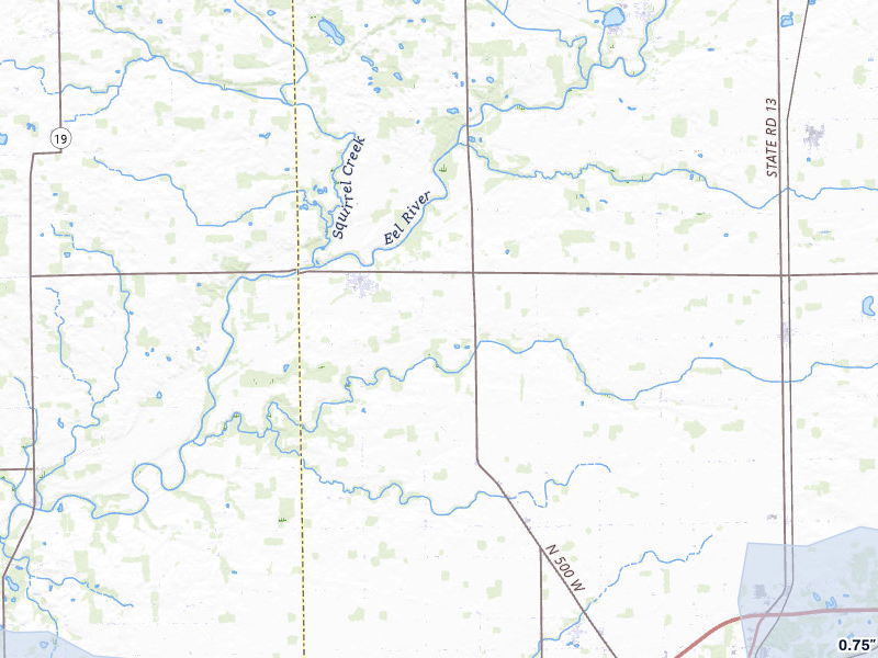 NEXRAD radar-signature map of the hail storm over Wabash, IN on Aug 11, 2026