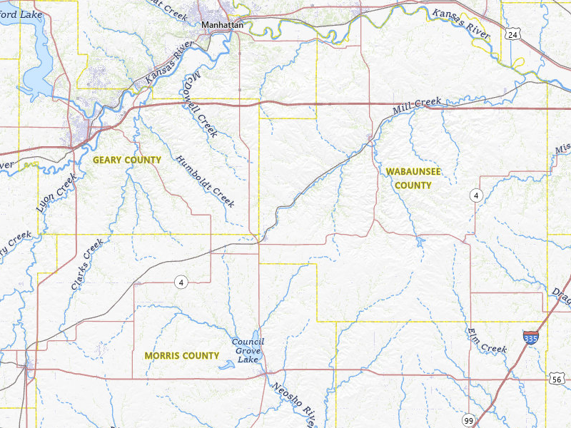 Radar-estimated hail-size map of the storm over Alta Vista, KS on May 29, 2026