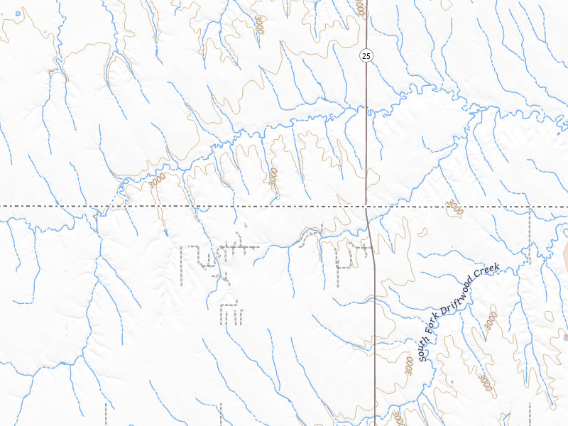 Radar-estimated hail-size map of the storm over Atwood, KS on Jul 2, 2026