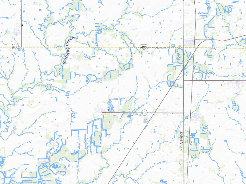 Radar-estimated hail-size map of the storm over Cherokee, KS on May 30, 2026