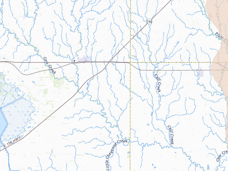 Radar-estimated hail-size map of the storm over Claflin, KS on May 30, 2026