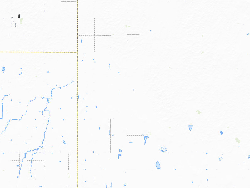 Radar-estimated hail-size map of the storm over Copeland, KS on Jun 22, 2026