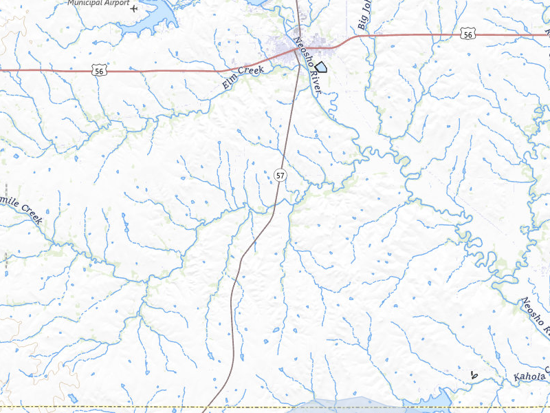 NEXRAD radar-signature map of the hail storm over Council Grove, KS on May 31, 2026