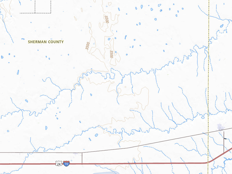 NEXRAD radar-signature map of the hail storm over Edson, KS on Jul 9, 2026