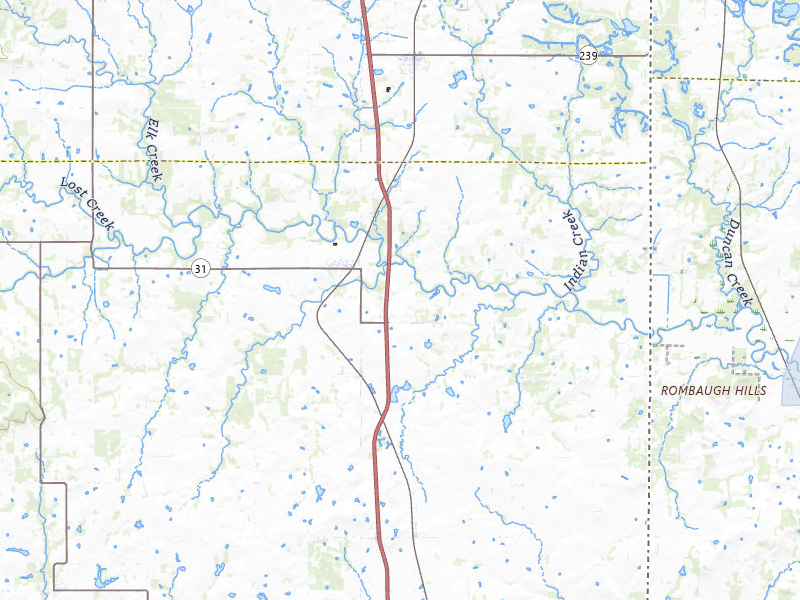 NEXRAD radar-signature map of the hail storm over Fort Scott, KS on May 18, 2026