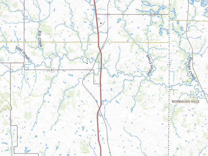 NEXRAD radar-signature map of the hail storm over Fort Scott, KS on May 30, 2026