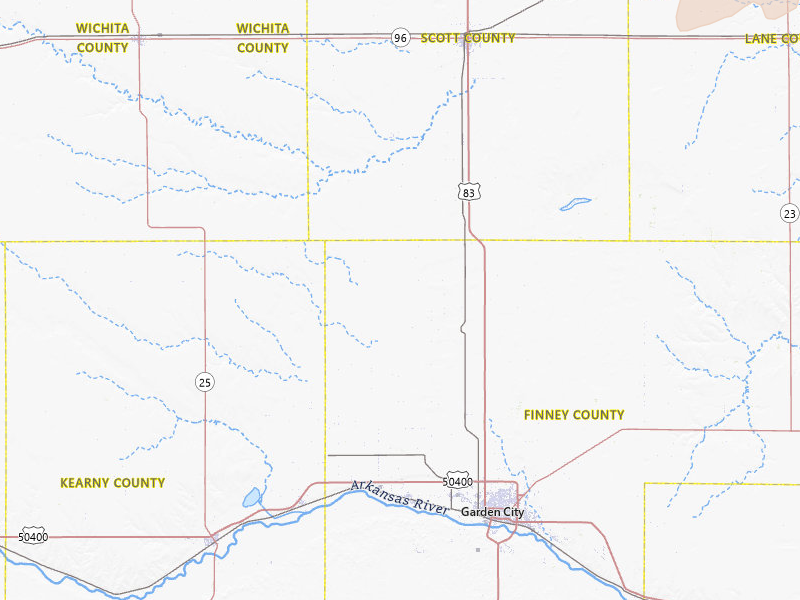 Radar-estimated hail-size map of the storm over Holcomb, KS on Jul 3, 2026