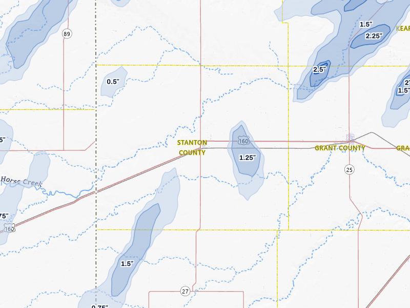 NEXRAD radar-signature map of the hail storm over Johnson, KS on Jun 30, 2026
