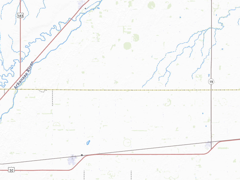 NEXRAD radar-signature map of the hail storm over Lewis, KS on Apr 9, 2026