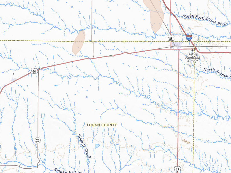 Radar-estimated hail-size map of the storm over Monument, KS on May 29, 2026