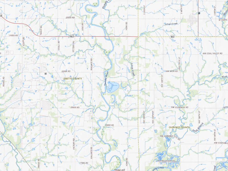 NEXRAD radar-signature map of the hail storm over Oswego, KS on Sep 6, 2026