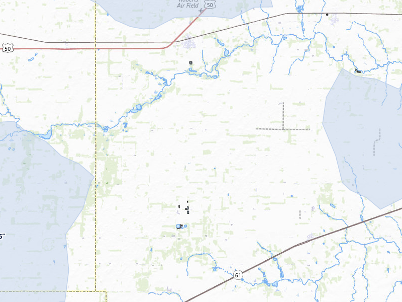 NEXRAD radar-signature map of the hail over Sylvia, KS