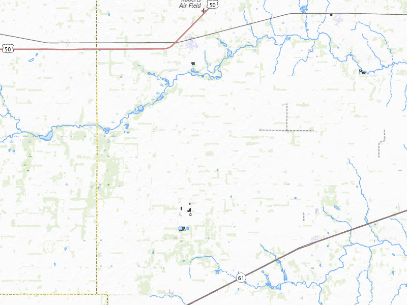 Radar-estimated hail-size map of the storm over Sylvia, KS on Apr 11, 2026