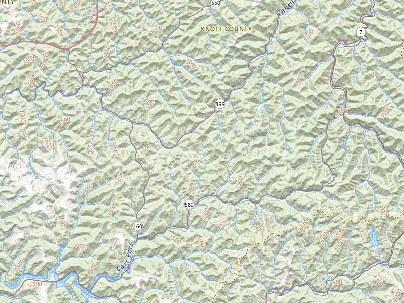 NEXRAD radar-signature map of the hail storm over Mallie, KY on Aug 16, 2026