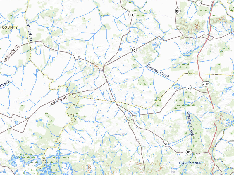Radar-estimated hail-size map of the storm over Sacramento, KY on Jul 10, 2026