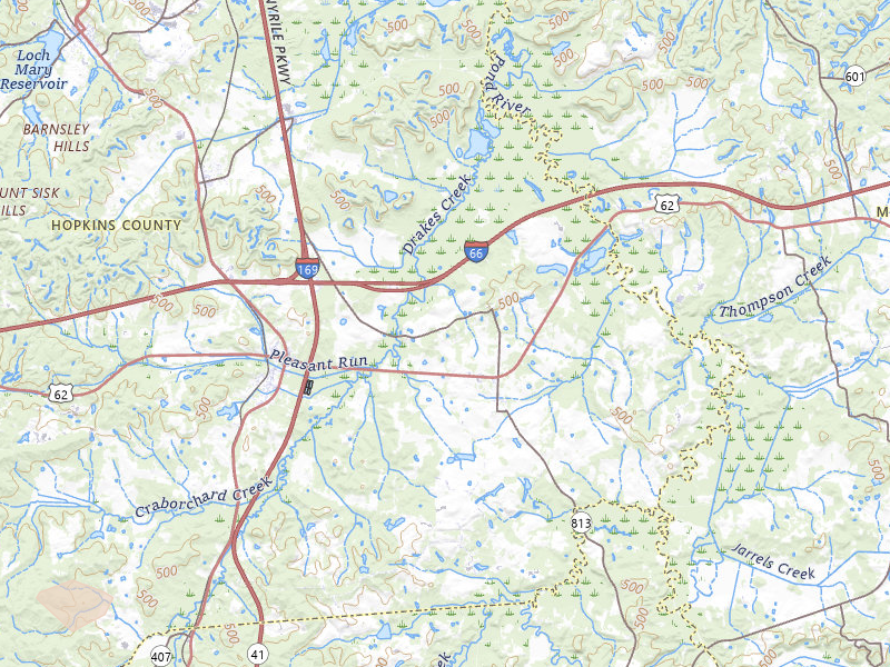 Radar-estimated hail-size map of the storm over White Plains, KY on Jul 5, 2026