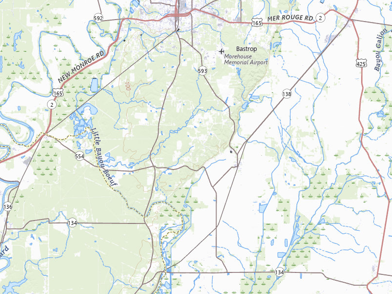 NEXRAD radar-signature map of the hail storm over Collinston, LA on Jul 12, 2026