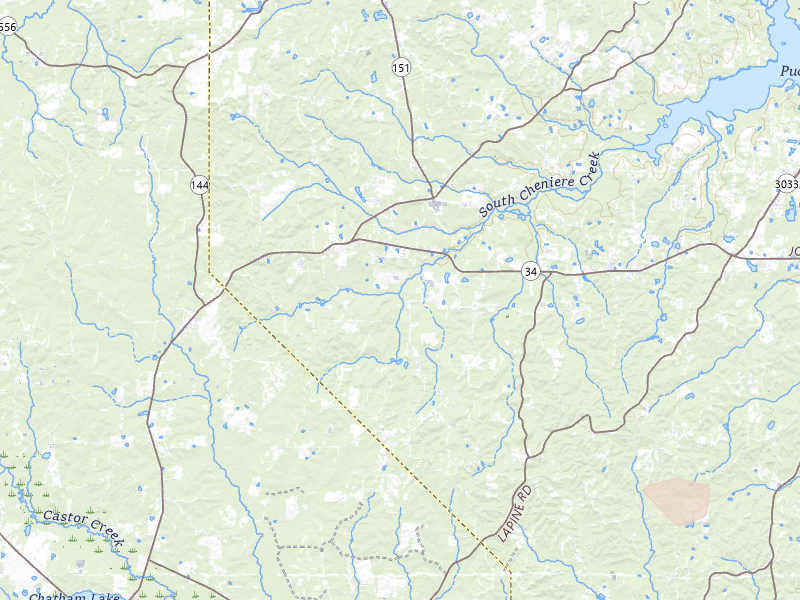 Radar-estimated hail-size map of the storm over Eros, LA on May 10, 2026