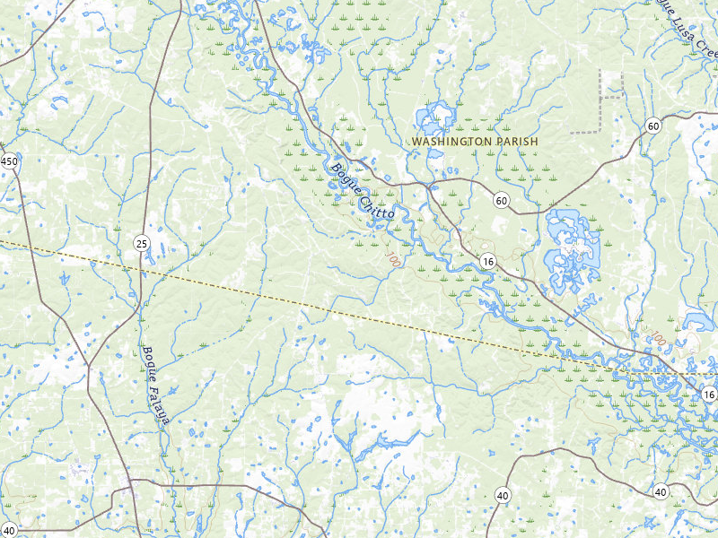NEXRAD radar-signature map of the hail storm over Franklinton, LA on Aug 21, 2026