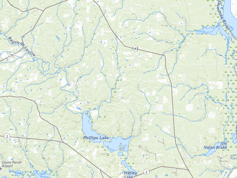 NEXRAD radar-signature map of the hail storm over Marion, LA on May 8, 2026