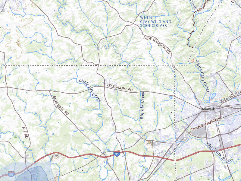 NEXRAD radar-signature map of the hail storm over Elkton, MD on Jul 5, 2026