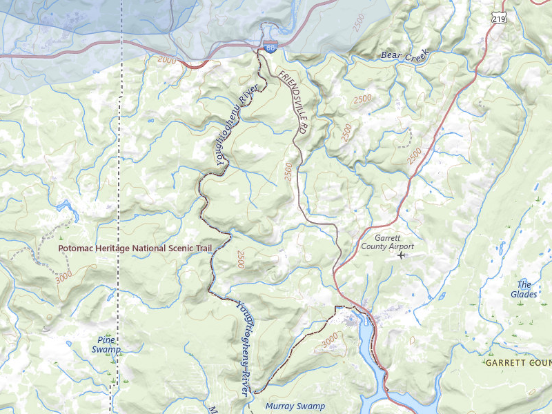 NEXRAD radar-signature map of the hail storm over Friendsville, MD on Apr 1, 2026