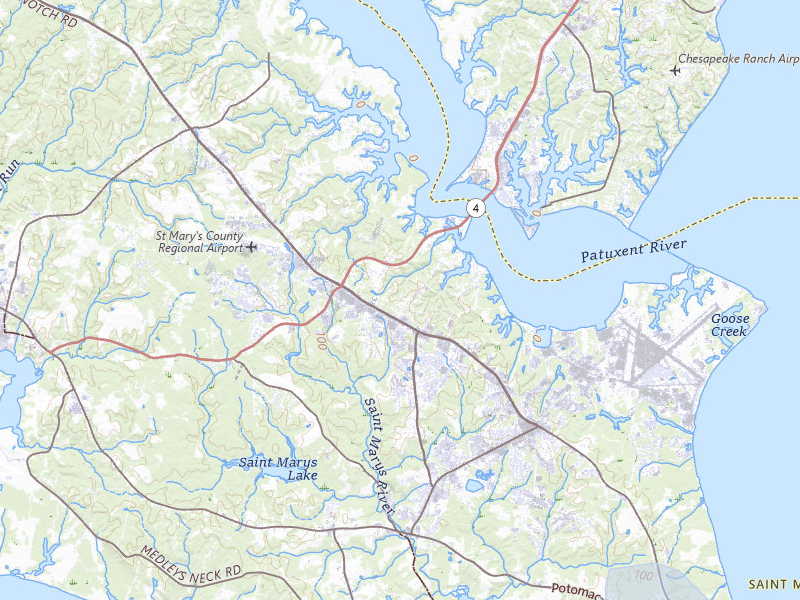 NEXRAD radar-signature map of the hail storm over Lexington Park, MD on Jul 6, 2026