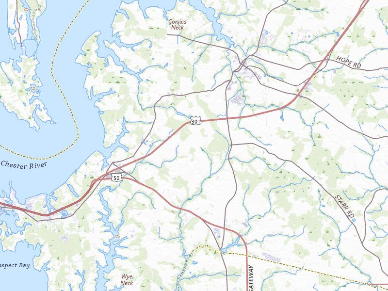 NEXRAD radar-signature map of the hail storm over Queenstown, MD on Jul 28, 2026