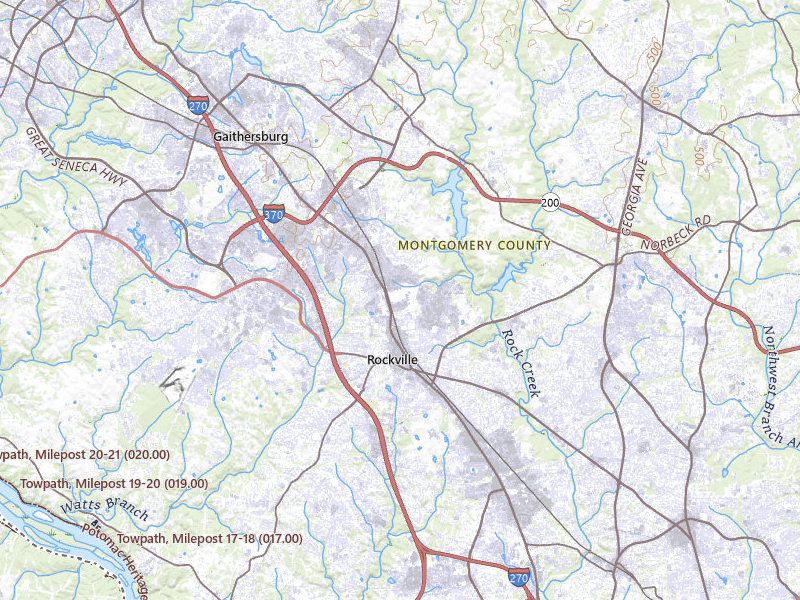 Radar-estimated hail-size map of the storm over Rockville, MD on Jul 28, 2026