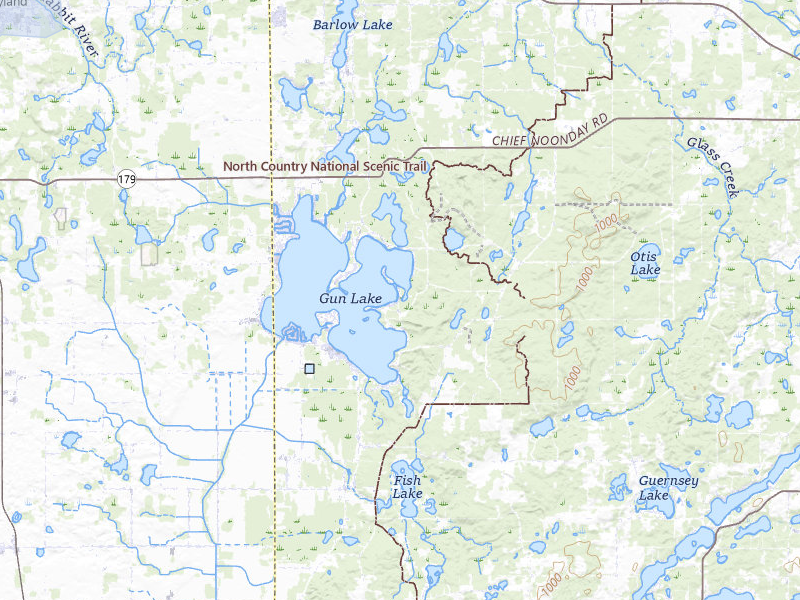 NEXRAD radar-signature map of the hail storm over Middleville, MI on Aug 9, 2026