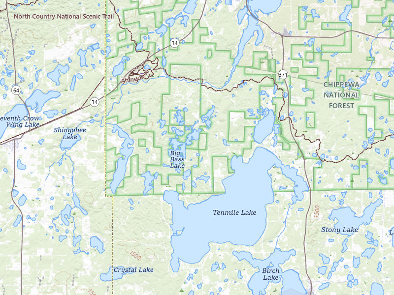 NEXRAD radar-signature map of the hail storm over Akeley, MN on Aug 6, 2026