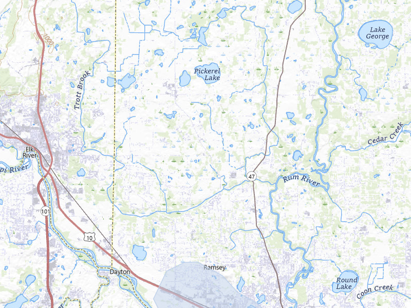 NEXRAD radar-signature map of the hail storm over Anoka, MN on Aug 3, 2026