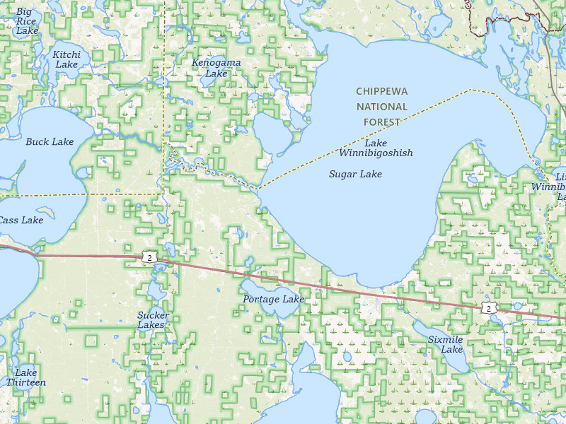 NEXRAD radar-signature map of the hail storm over Bena, MN on Aug 3, 2026