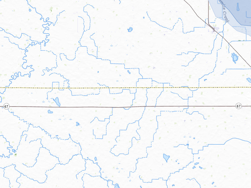 NEXRAD radar-signature map of the hail over Boyd, MN