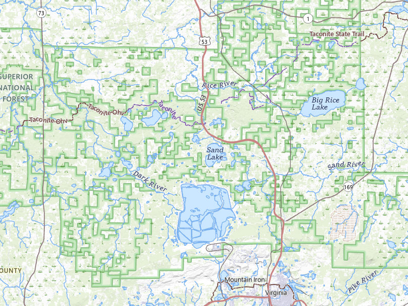 NEXRAD radar-signature map of the hail storm over Britt, MN on Jul 29, 2026