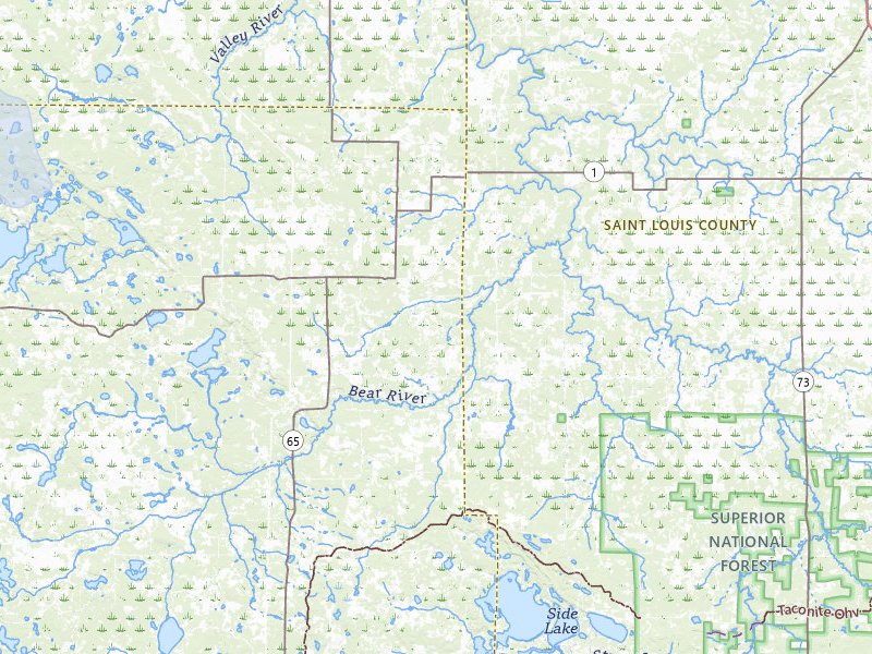NEXRAD radar-signature map of the hail storm over Cook, MN on Jul 26, 2026
