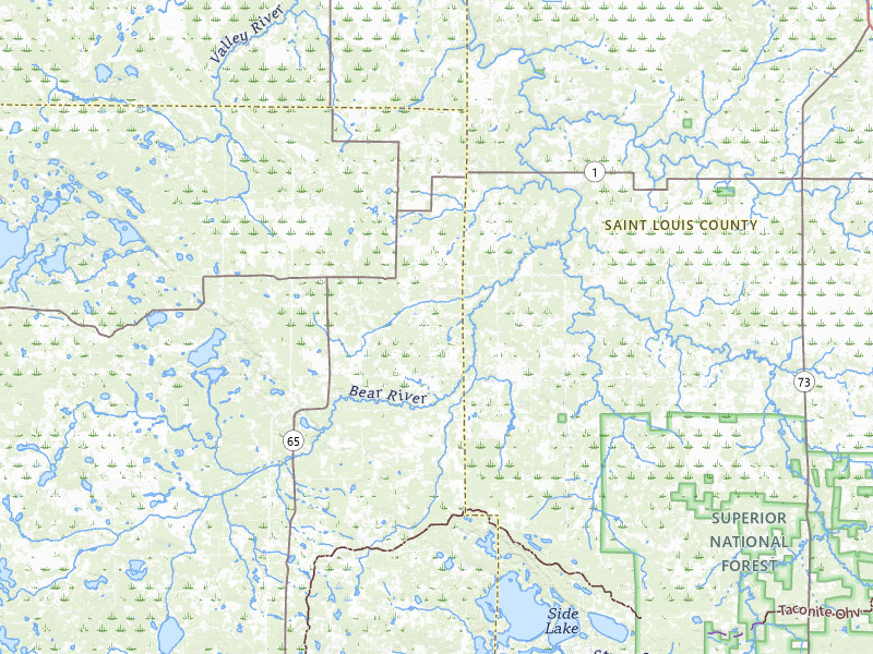 NEXRAD radar-signature map of the hail storm over Cook, MN on Jul 29, 2026