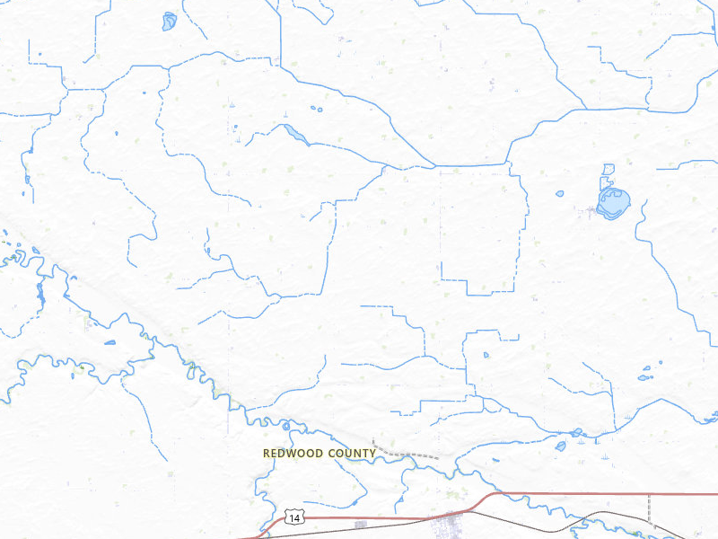 NEXRAD radar-signature map of the hail storm over Lamberton, MN on May 11, 2026