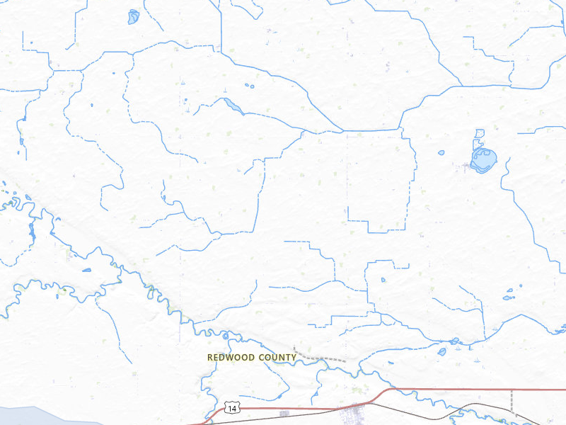 NEXRAD radar-signature map of the hail storm over Lamberton, MN on Jul 6, 2026